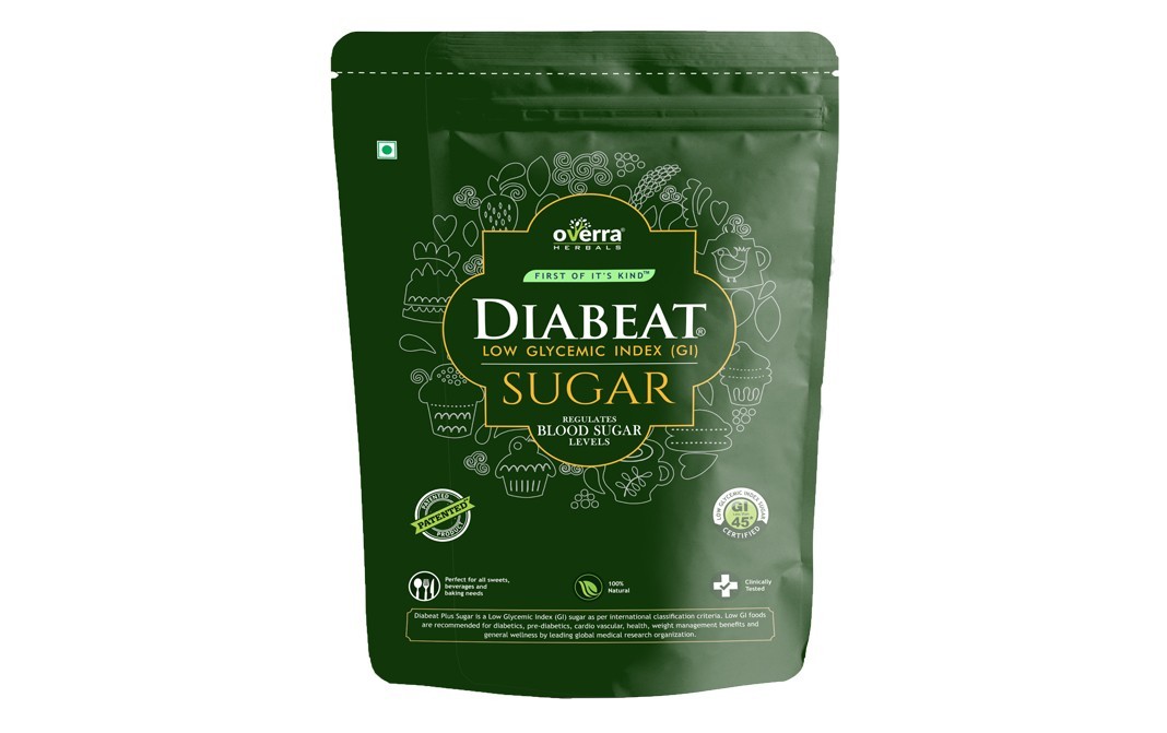Overra Herbals Diabeat Low Glycemic Index Sugar   Pack  500 grams